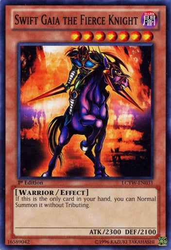 Swift Gaia the Fierce Knight [LCYW-EN031] Common 