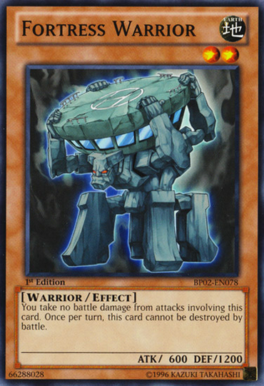 Fortress Warrior [BP02-EN078] Mosaic Rare 