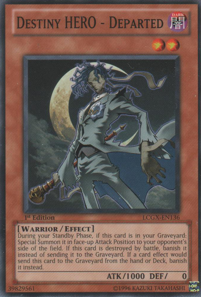 Destiny HERO - Departed [LCGX-EN136] Common 
