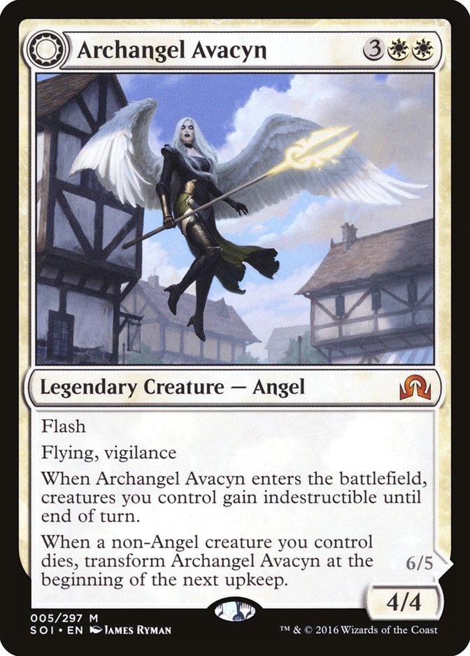 Archangel Avacyn // Avacyn, the Purifier [Shadows over Innistrad] 