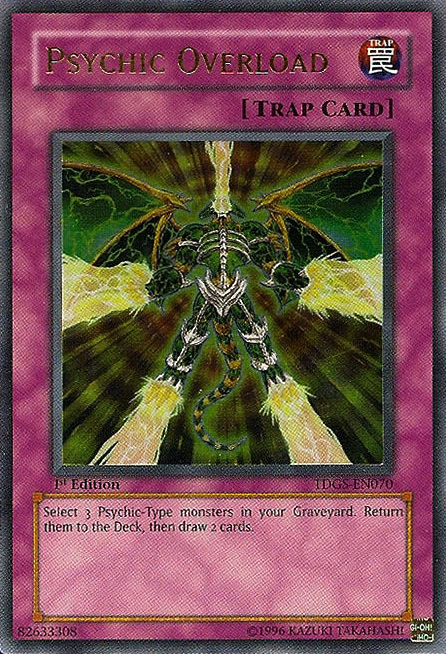 Psychic Overload [TDGS-EN070] Ultimate Rare 