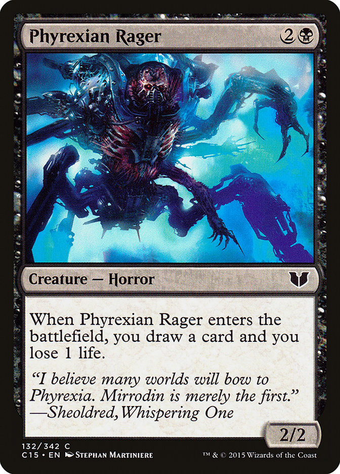 Phyrexian Rager [Commander 2015] 