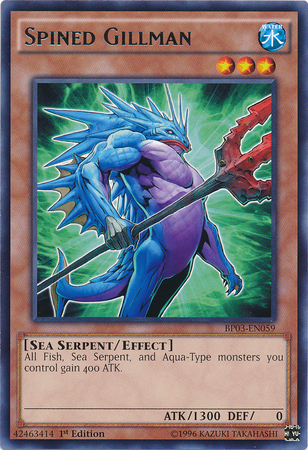 Spined Gillman [BP03-EN059] Rare 