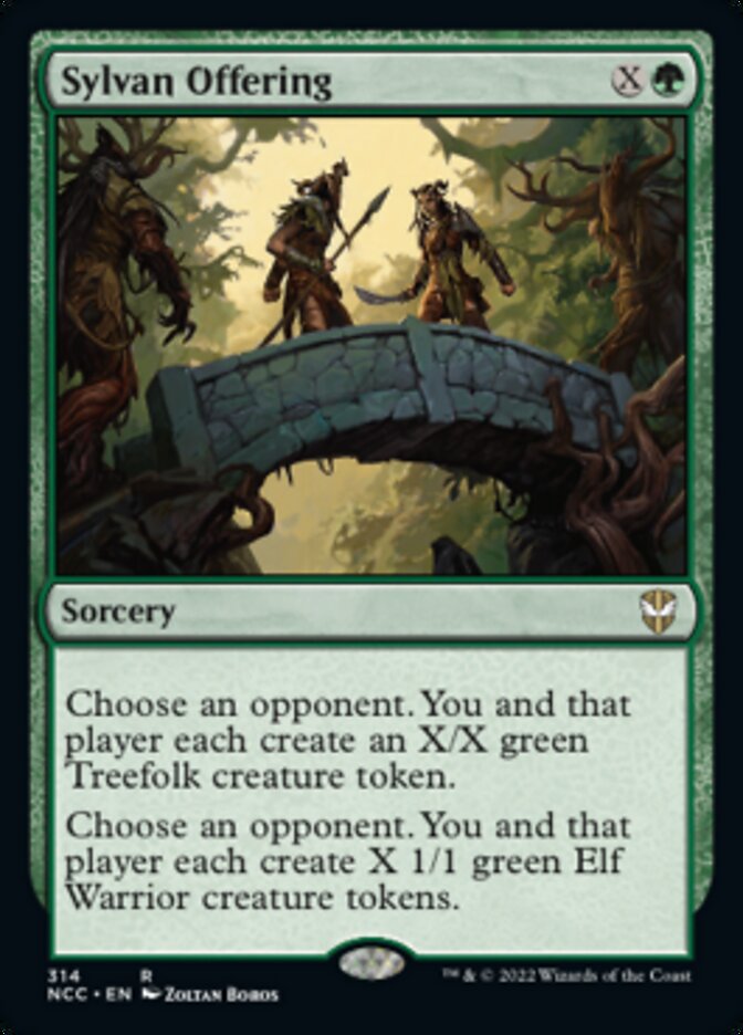 Sylvan Offering [Streets of New Capenna Commander] 