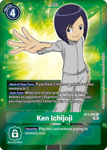 Ken Ichijoji [BT3-094] (Alternate Art) [Starter Deck: Ragnaloardmon] 