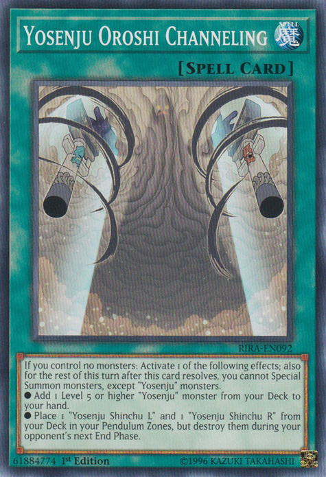 Yosenju Oroshi Channeling [RIRA-EN092] Common 