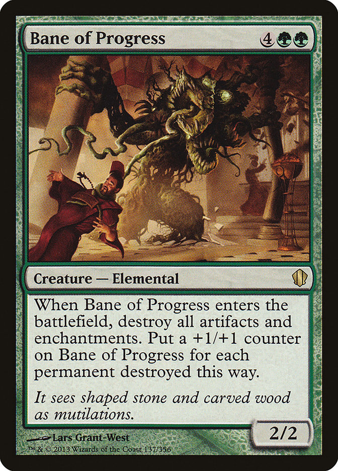 Bane of Progress [Commander 2013] 