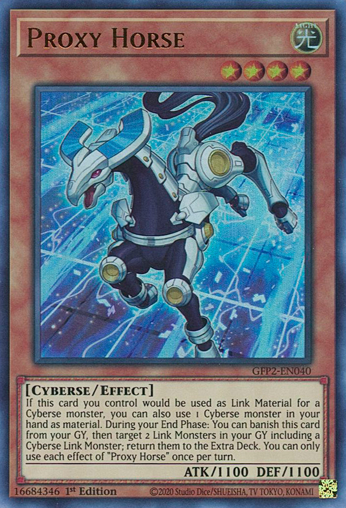 Proxy Horse [GFP2-EN040] Ultra Rare 