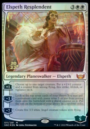 Elspeth Resplendent [Streets of New Capenna Prerelease Promos] 