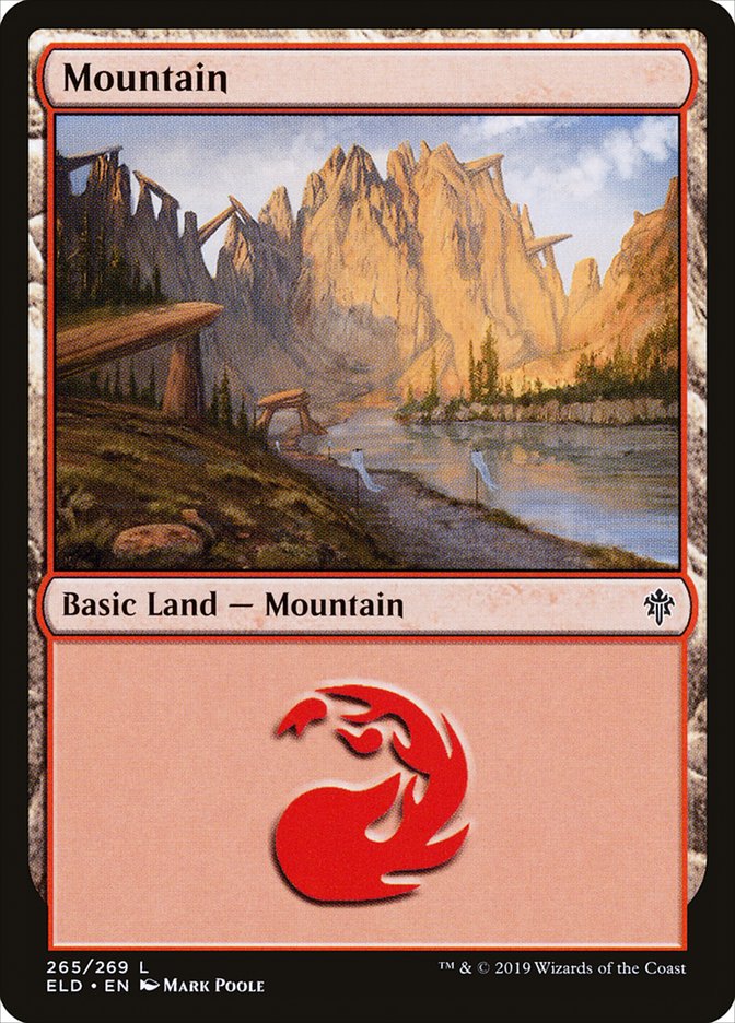 Mountain (265) [Throne of Eldraine] 