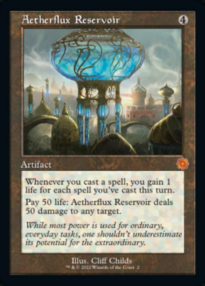 Aetherflux Reservoir (Retro) [The Brothers' War Retro Artifacts] 