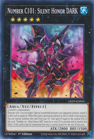 Number C101: Silent Honor DARK [LED9-EN010] Common 