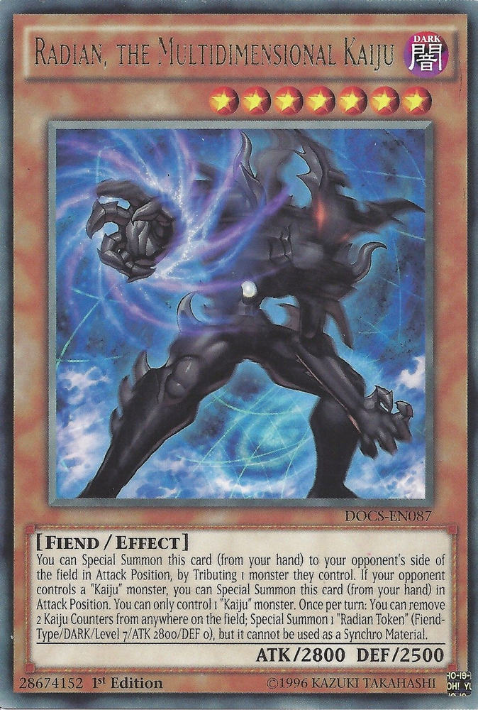 Radian, the Multidimensional Kaiju [DOCS-EN087] Rare 