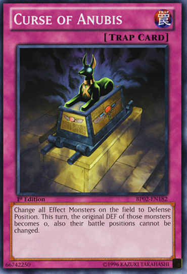 Curse of Anubis [BP02-EN182] Common 