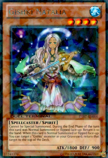 Gishki Natalia [DT07-EN064] Rare 