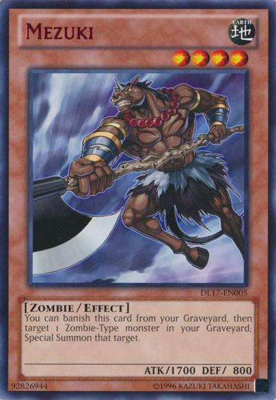 Mezuki (Red) [DL17-EN005] Rare 