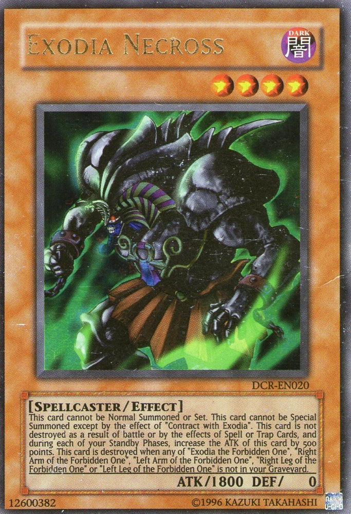 Exodia Necross [DCR-EN020] Ultra Rare 