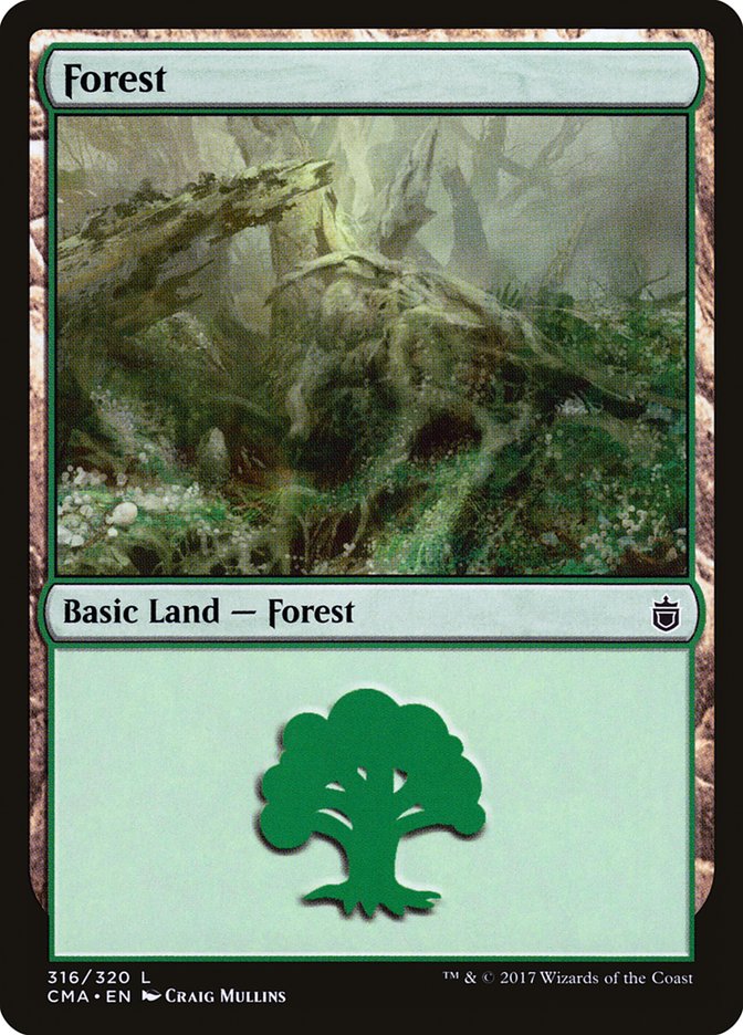 Forest (316) [Commander Anthology] 