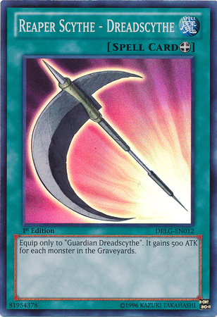 Reaper Scythe - Dreadscythe [DRLG-EN012] Super Rare 