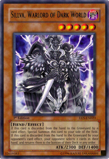Sillva, Warlord of Dark World [EEN-EN023] Rare 