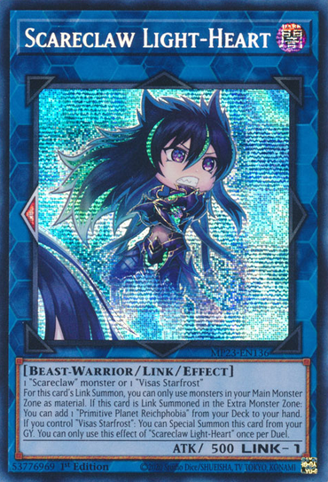 Scareclaw Light-Heart [MP23-EN136] Prismatic Secret Rare 