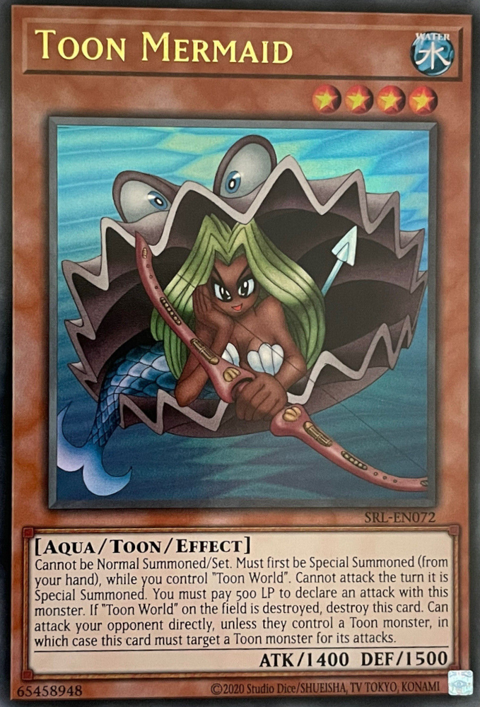 Toon Mermaid (25th Anniversary) [SRL-EN072] Ultra Rare 