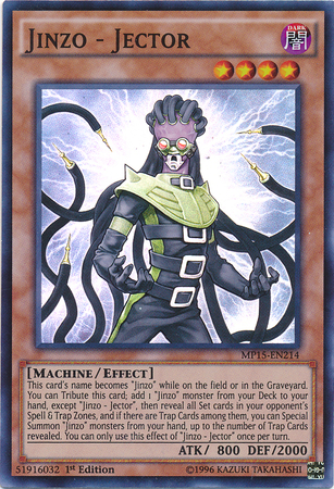 Jinzo - Jector [MP15-EN214] Super Rare 