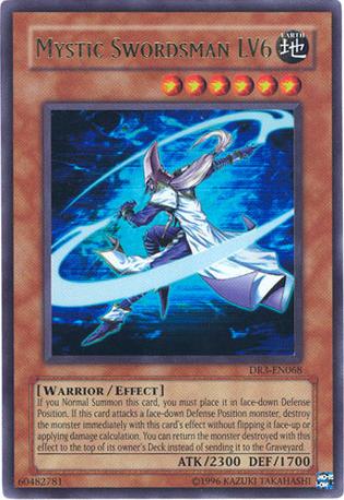 Mystic Swordsman LV6 [DR3-EN068] Ultra Rare 
