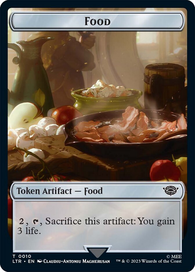 Food Token (10) [The Lord of the Rings: Tales of Middle-Earth Tokens] 