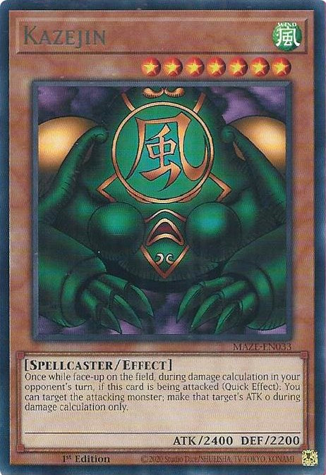 Kazejin [MAZE-EN033] Rare 