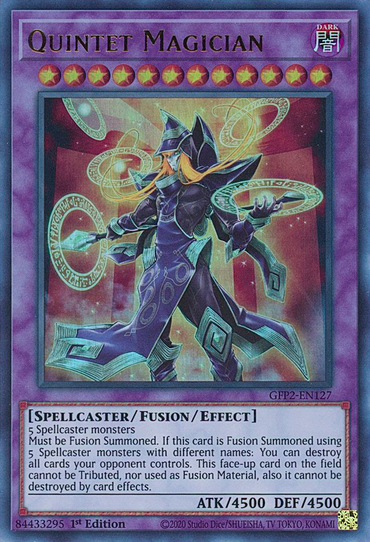 Quintet Magician [GFP2-EN127] Ultra Rare 