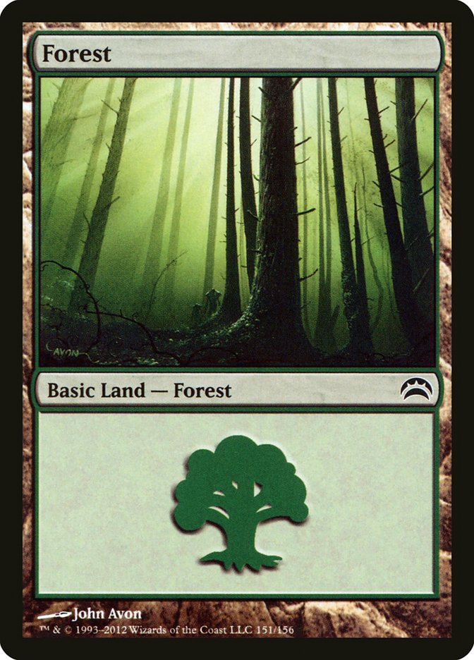 Forest (151) [Planechase 2012] 