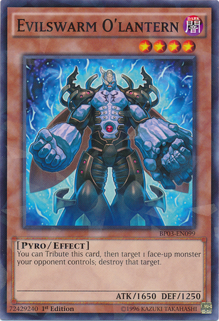 Evilswarm O'lantern [BP03-EN099] Shatterfoil Rare 