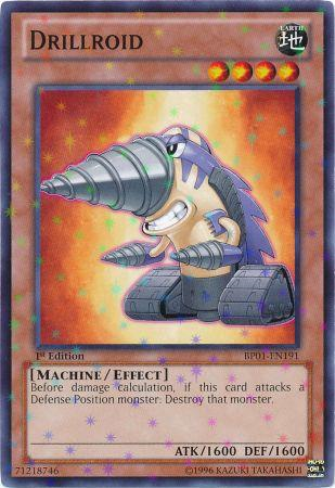 Drillroid [BP01-EN191] Starfoil Rare 