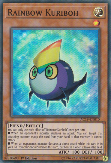 Rainbow Kuriboh [AC19-EN010] Super Rare 