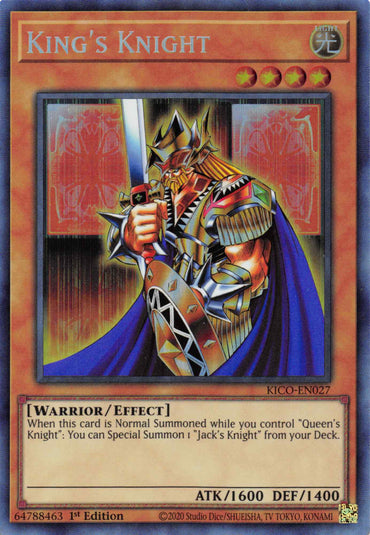King's Knight (Collector's Rare) [KICO-EN027] Collector's Rare 