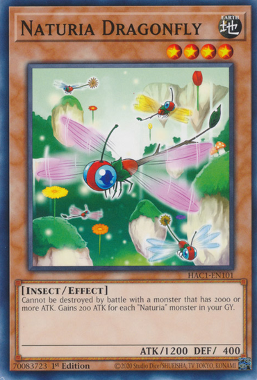 Naturia Dragonfly [HAC1-EN101] Common 