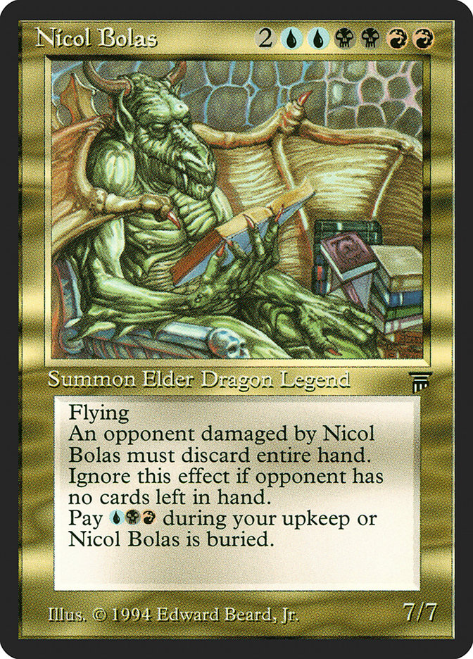 Nicol Bolas [Legends] 