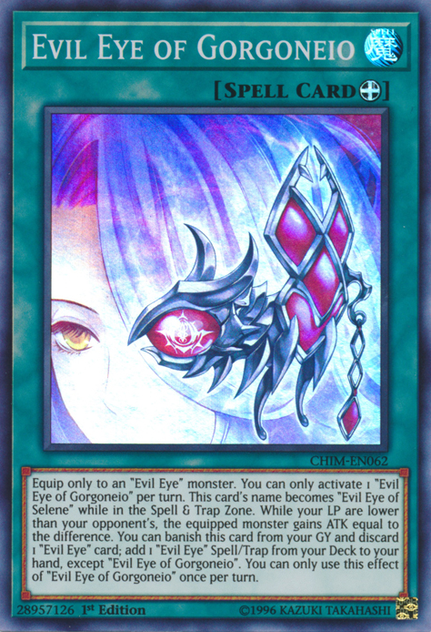 Evil Eye of Gorgoneio [CHIM-EN062] Super Rare 