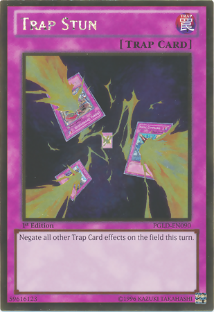 Trap Stun [PGLD-EN090] Gold Rare 