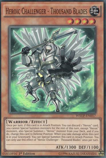 Heroic Challenger - Thousand Blades [WSUP-EN017] Super Rare 