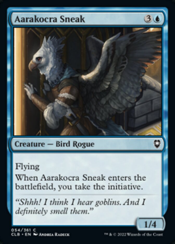 Aarakocra Sneak [Commander Legends: Battle for Baldur's Gate] 