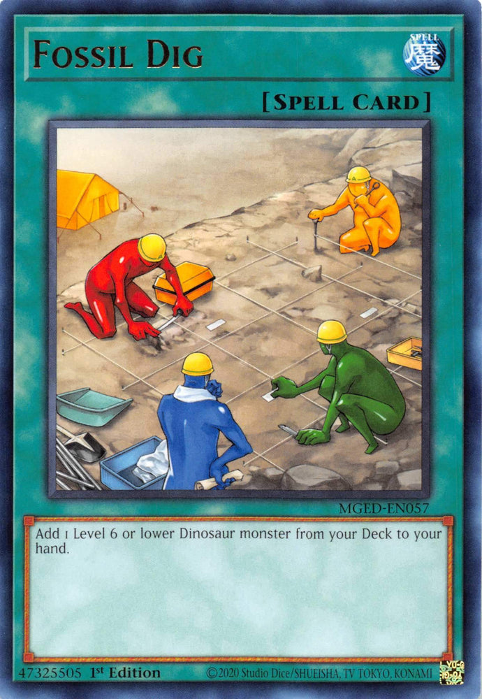 Fossil Dig [MGED-EN057] Rare 