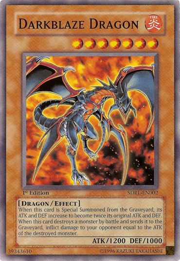 Darkblaze Dragon [SDRL-EN002] Common 