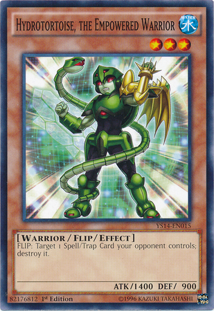 Hydrotortoise, the Empowered Warrior [YS14-EN015] Common 
