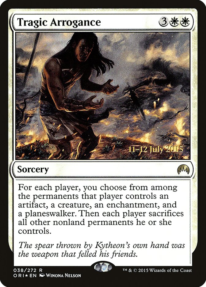 Tragic Arrogance [Magic Origins Prerelease Promos] 