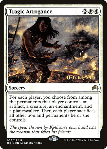 Tragic Arrogance [Magic Origins Prerelease Promos]