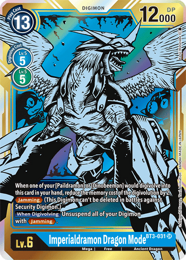 Imperialdramon Dragon Mode [BT3-031] (Alternate Art) [Release Special Booster Ver.1.5] 