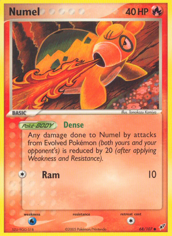 Numel (68/107) [EX: Deoxys]