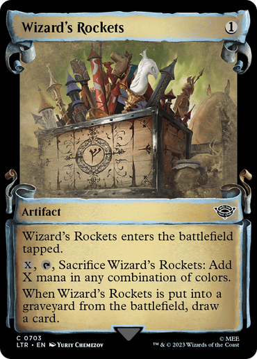 Wizard's Rockets [The Lord of the Rings: Tales of Middle-Earth Showcase Scrolls] 